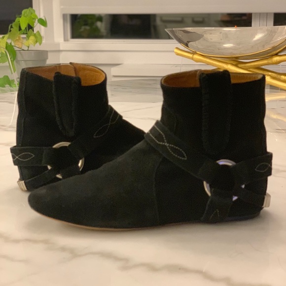 Isabel marant flat biker booties - Picture 3 of 5